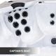 Great Lakes Spas St. Clair 6 Person Hot Tub-4