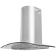 Zephyr Milano 36" Stainless Steel with Glass Canopy Wall Mounted Range Hood-2
