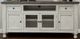 International Furniture Direct Stone Eggshell/Weathered Gray 70" TV Stand-0
