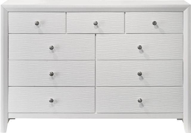 Crown Mark Evan White Dresser-0
