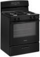 Amana® 30" Black Freestanding Gas Range-3