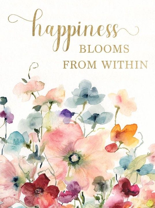 Classy Art Happiness Blooms by Carol Robinson Wall Art-0