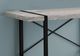 Monarch Specialties Inc. 48"L Grey Reclaimed Wood with Black Metal Computer Desk-3