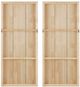 Olliix by Madison Park Grey Branches 2 Piece Reclaimed Grey Print on Wood with Handpaint Set-1