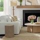 Dovetail Furniture Corrina Dark Natural Floor Lamp-1