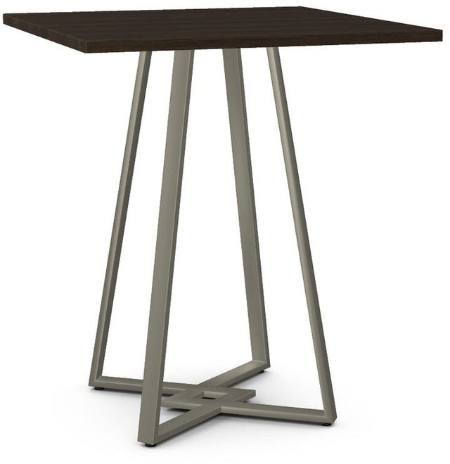 Amisco Customizable Dirk Solid Ash Square Bar Table-0