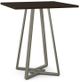 Amisco Customizable Dirk Solid Ash Square Bar Table-0