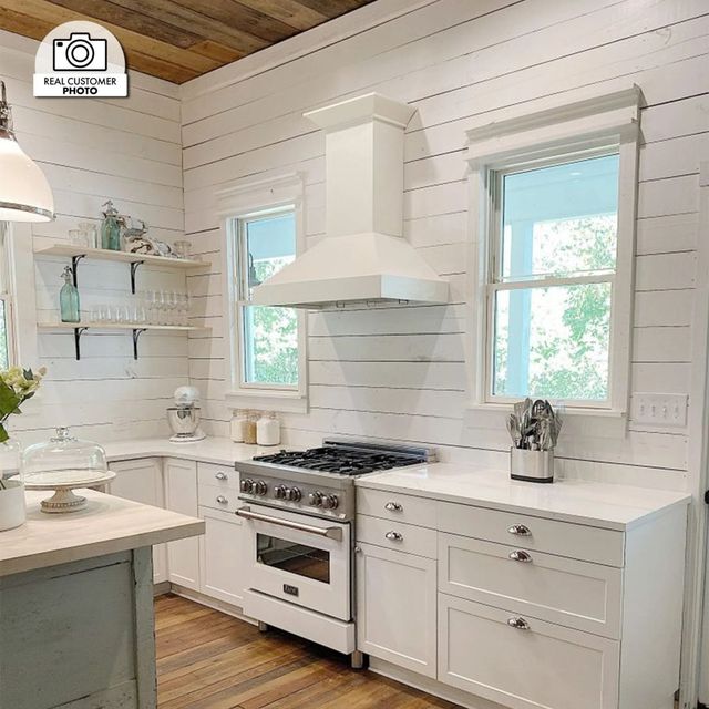 ZLINE Designer Series 36" Wooden Wall Mount Range Hood-1
