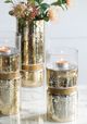A & B Home Gold Candle Holder-3