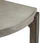 Liberty Furniture Cascade Gray Sofa Table with Wirebrush Rustic Brown Base-5