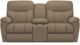 La-Z-Boy® Morrison Brick Power Reclining Loveseat with Console-0