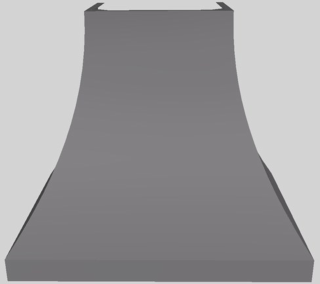 Vent-A-Hood® Designer Series 36" Gunsmoke Wall Mounted Range Hood-0