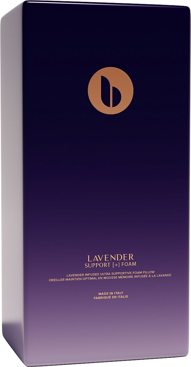 Blu Sleep Lavender Prestige Support [+] Foam Memory Foam Queen Bed Pillow-2