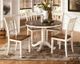 Signature Design by Ashley® Whitesburg 2-Piece Brown/Cottage White Dining Room Chair-2