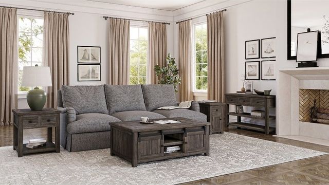 Jofran Inc. Madison County Barnwood Console Table-1