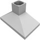 Hotte de cuisinière d'îlot de 48 po Vent-A-Hood® Style Euro - Acier inoxydable-1