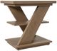 Liberty Furniture Aspen Sky Saddle Brown Chairside Table-0