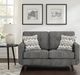 Legends Home Hollywood Stonewash Black Loveseat-1