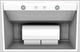 Vent-A-Hood® 36" White Wall Mounted Range Hood-3