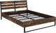 ACME Furniture Juvanth Black/Rustic Eastern King Panel Bed-0