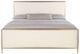 Hooker® Furniture Westwood Plated Radiance/Trendy Snow California King Panel Bed-2