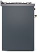 Ilve® Nostalgie II Series 30" Blue Gray Pro Style Dual Fuel Range-2