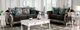 Furniture of America® Cerise Gray Loveseat-1
