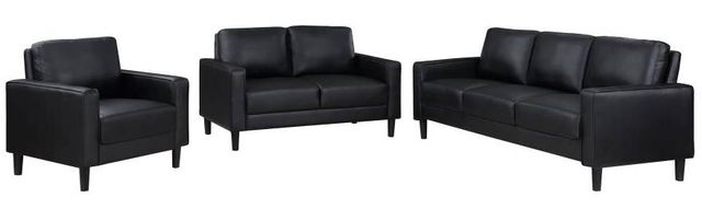 Coaster® Ruth 3-Piece Black Stationary Seating Set-0