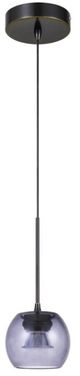 Cal® Lighting & Accessories Ithaca Dark Bronze/Smoke Mini Pendant-0