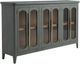 International Furniture Direct Brava Green 6-Door Console-1
