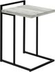 Monarch Specialties Inc. Grey 25"H Accent Table with Black Base-0