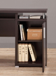 Coaster® Tracy Cappuccino 2-Drawer Computer Desk-4