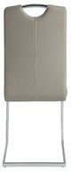 Homelegance® Glissand Chrome/Gray Dining Side Chair-3