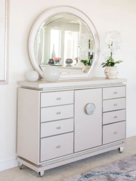 Michael Amini® Glimmering Heights Ivory Dresser-1