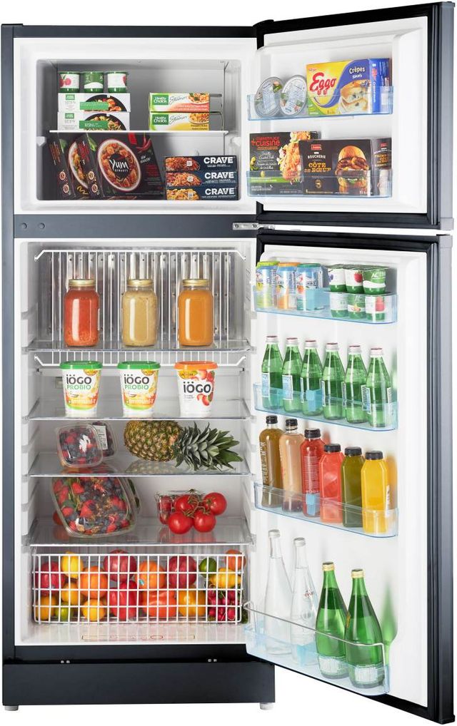 Unique® Appliances 28" 14 Cu. Ft. Midnight Black Propane Top Freezer Refrigerator-3