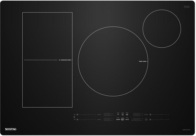 Maytag® 30" Black Induction Cooktop with Power Boost-0