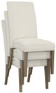 Fairfield® Customizable Entree Dining Straight Tall Back Armless Stack Chair with Mica Legs-4