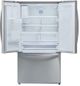 Winia 36 in. 25.5 Cu. Ft. Fingerprint Resistant Stainless Steel French Door Refrigerator-1