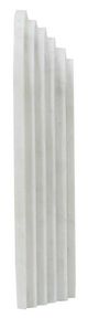 A & B Home White 5" Decorative Marble Roman Sculpture-2