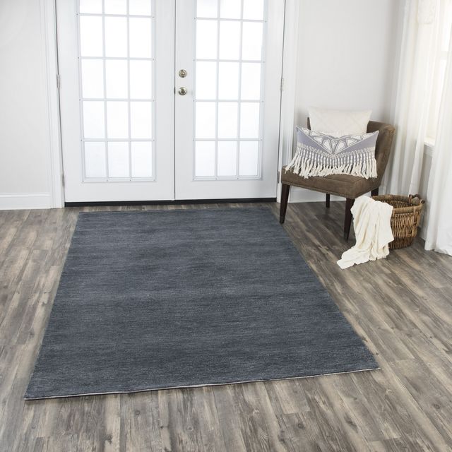 Rizzy Home Fifth Avenue Dark Gray 10' x 13' Rug-2