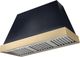 AGA Euclid 48" Gloss Black Wall Mounted Range Hood  with Brushed Brass Trim-0