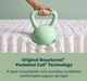 BeautySleep® Soothing Nights 10" Pocketed Coil Medium Plush Pillow Top California King Mattress in a Box-5
