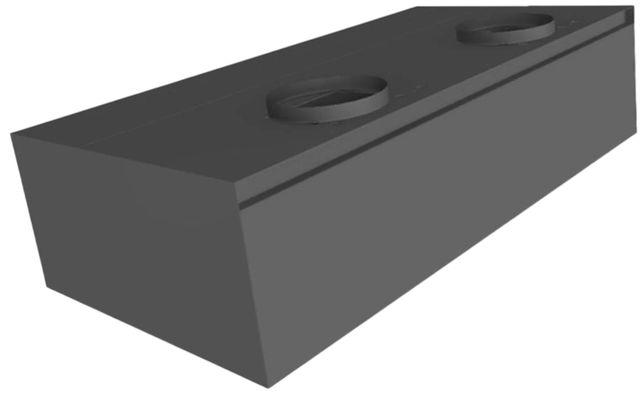Vent-A-Hood® 48" Gunsmoke Wall Mounted Range Hood-2
