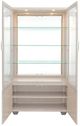 Michael Amini® Fantosini Silver Leaf Display Cabinet-3
