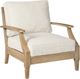 Signature Design by Ashley® Carter Hall Beige Fabric/Wooden Outdoor Chair-0
