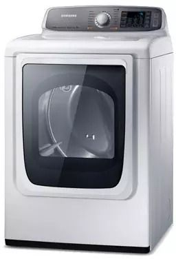 Samsung 7.4 Cu. Ft. Neat White Electric Dryer-1