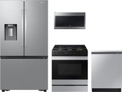 Samsung 4 Piece Stainless Steel Kitchen Package