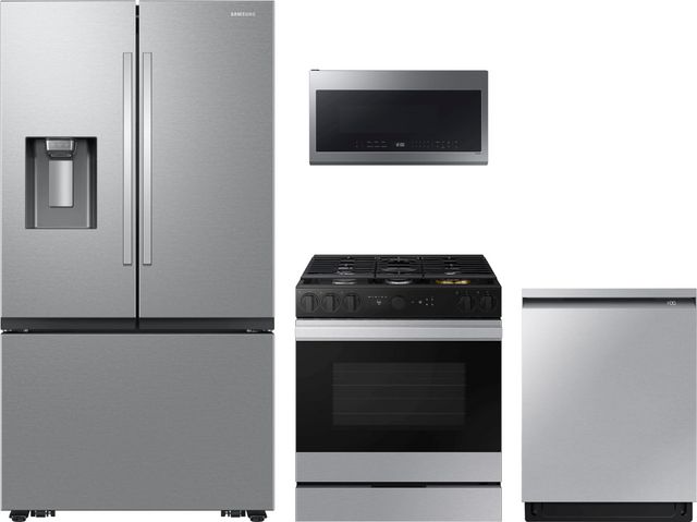 Samsung 4 Piece Stainless Steel Kitchen Package