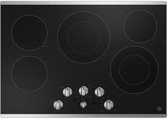GE® 30" Stainless Steel Built In Electric Cooktop