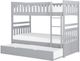 Homelegance® Orion Gray Youth Twin/Twin Bunk Bed with Trundle -2